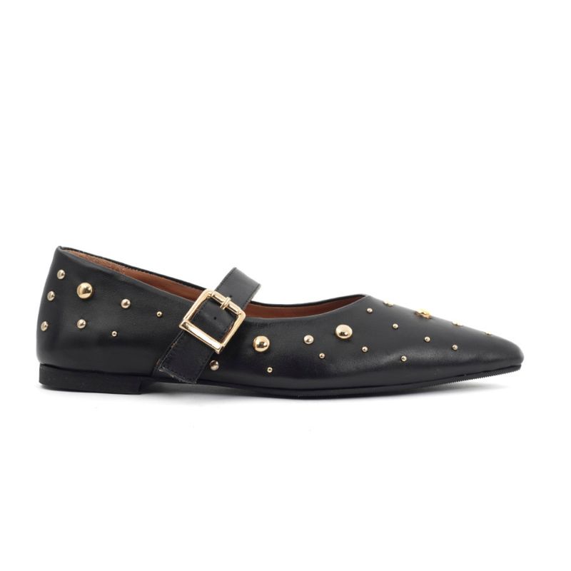 Babouche dames ballerima Celina zwart