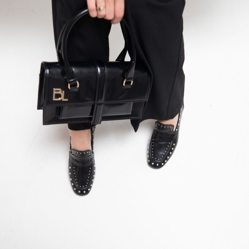 Babouche dames Loafer Avery Zwart