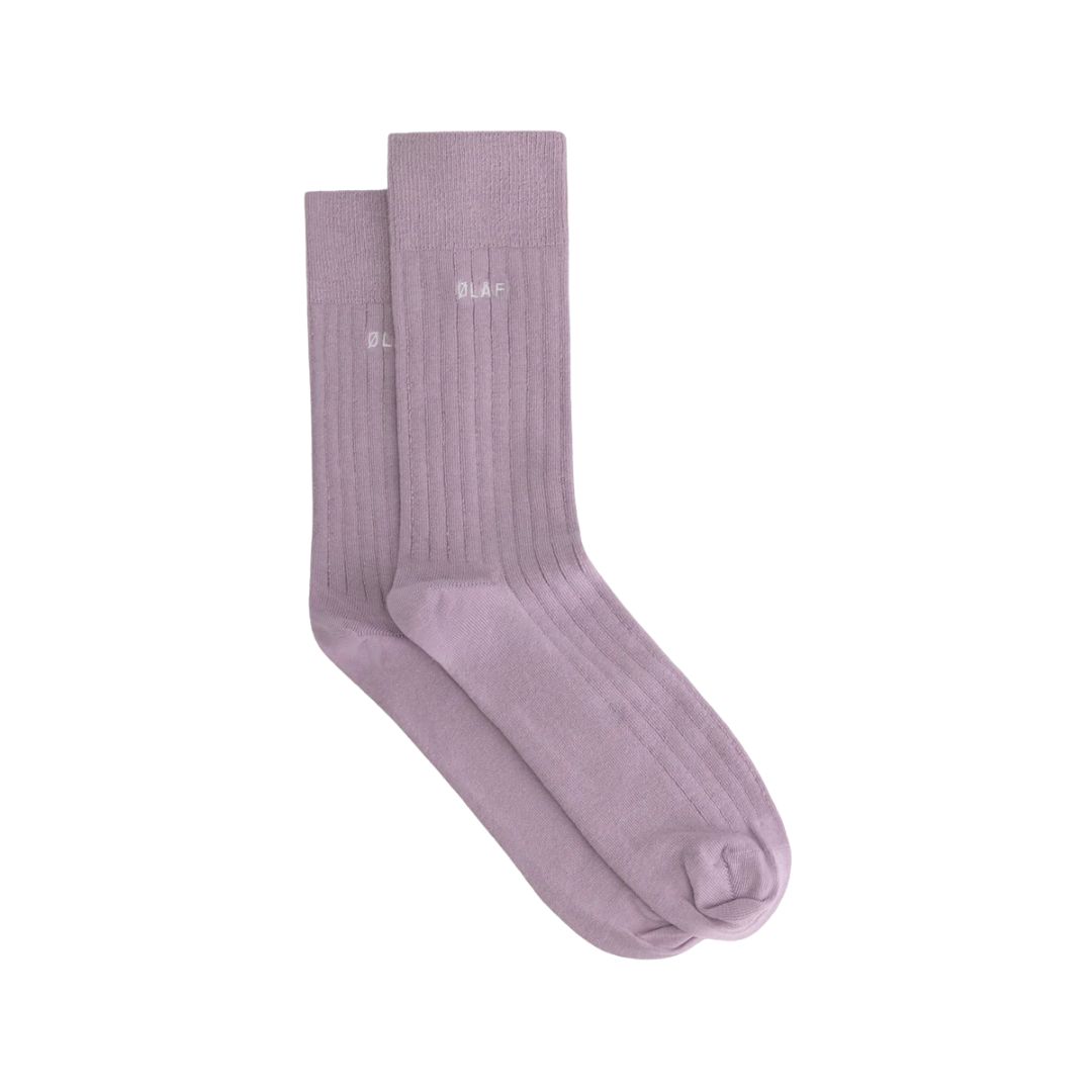 Olaf Hussein Lila Studio Socks