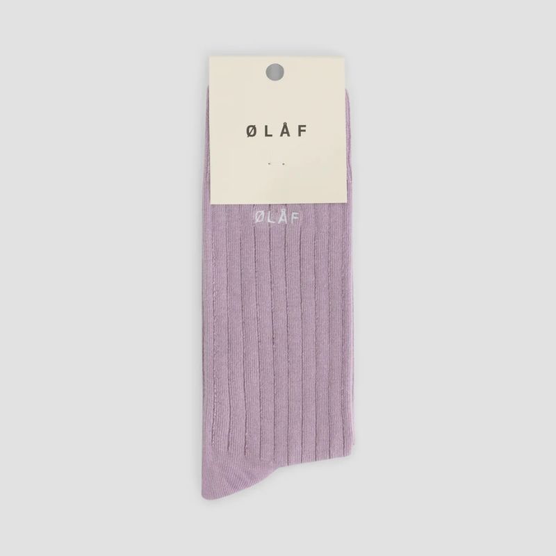 Olaf Hussein Lila Studio Socks