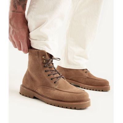Nubikk licht bruin Ethan Harvey heren boot