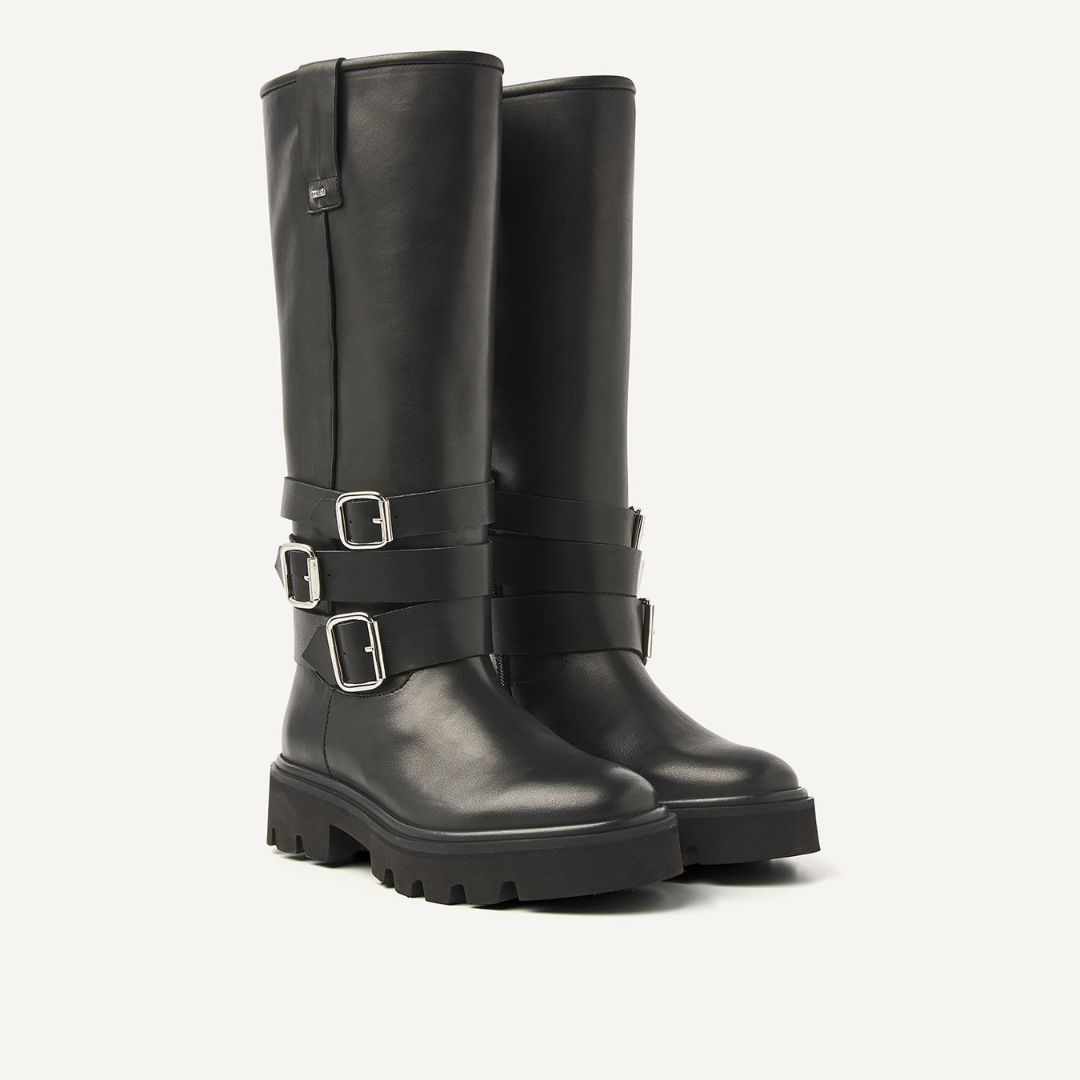 Nubikk zwart Frankie Lynn dames boot Nubikk zwart Frankie Lynn dames boot