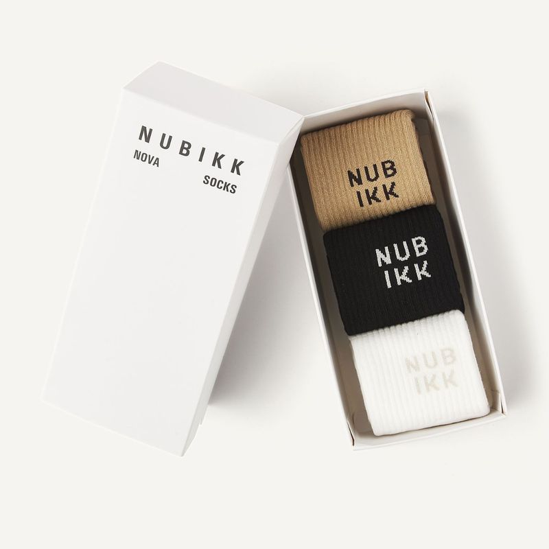 Nubikk multi Nova sokken 3-pack