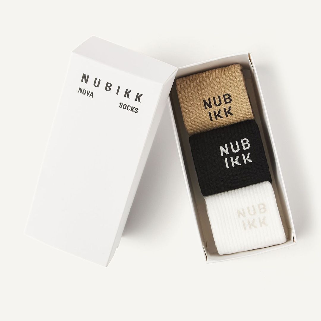 Nubikk multi Nova sokken 3-pack Nubikk multi Nova sokken 3-pack