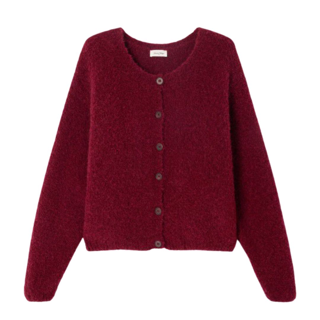 American Vintage bordeaux Zolly dames vest