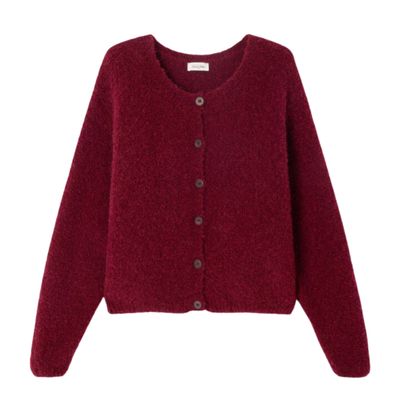 American Vintage bordeaux Zolly dames vest