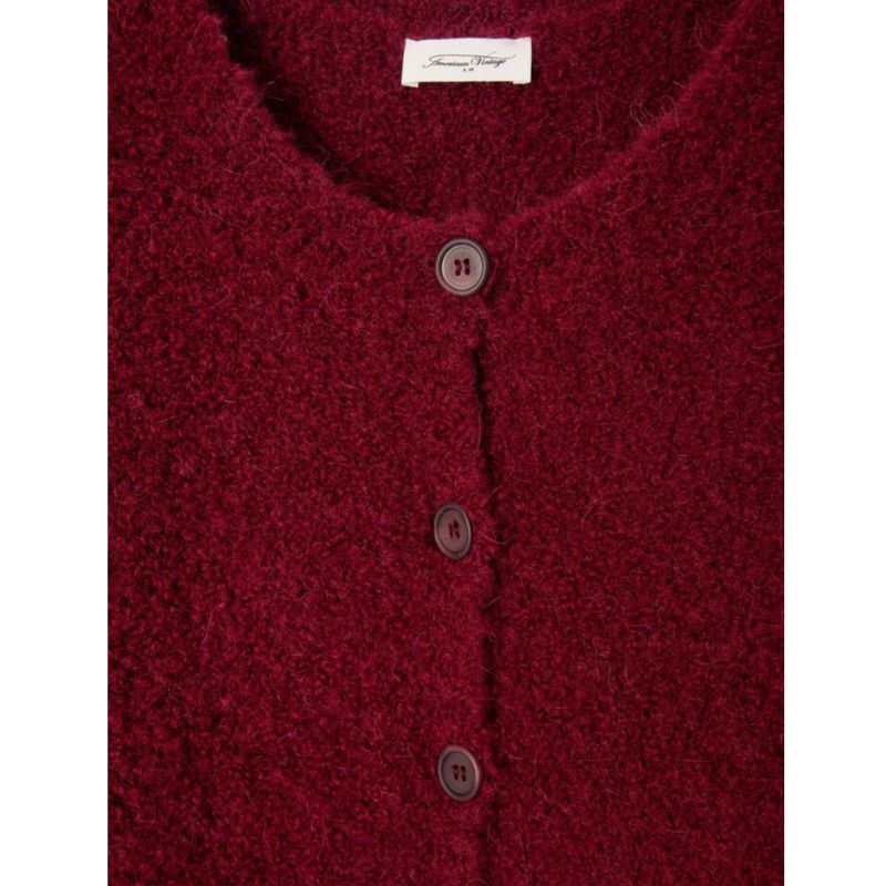 American Vintage bordeaux Zolly dames vest
