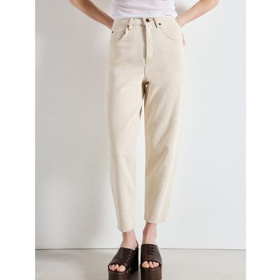 American Vintage beige Tineborow dames jeans