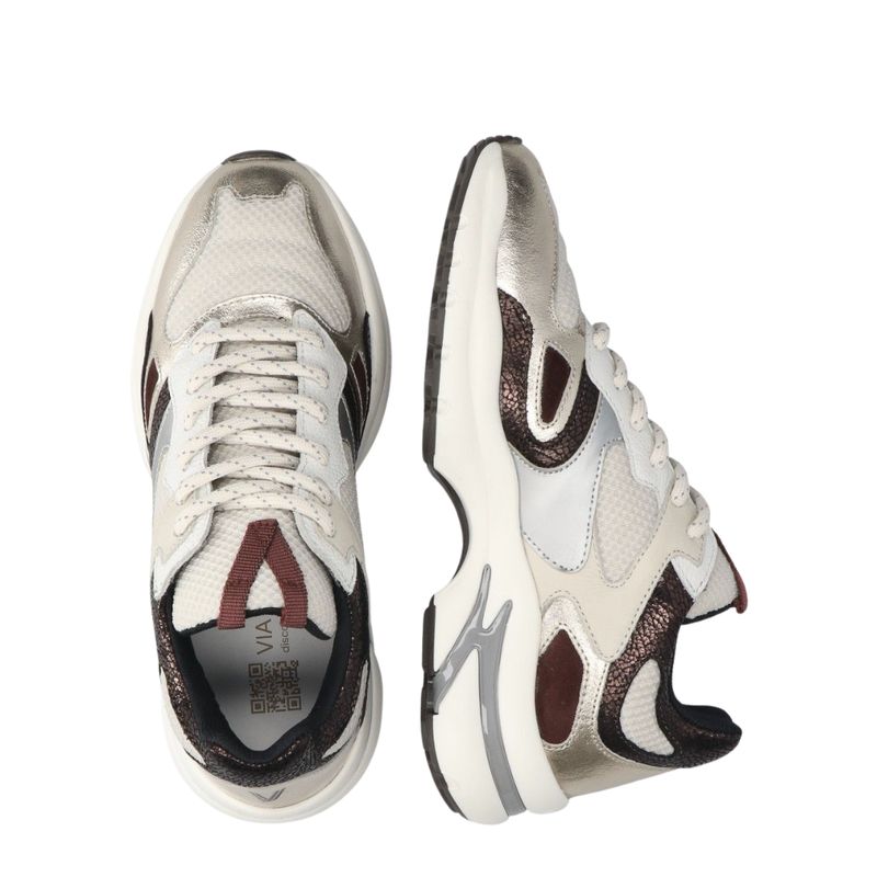 Via Via brons multi Vesper due dames sneaker