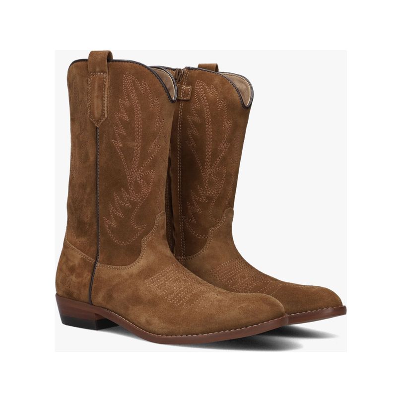 Clic cognac Western boot kids