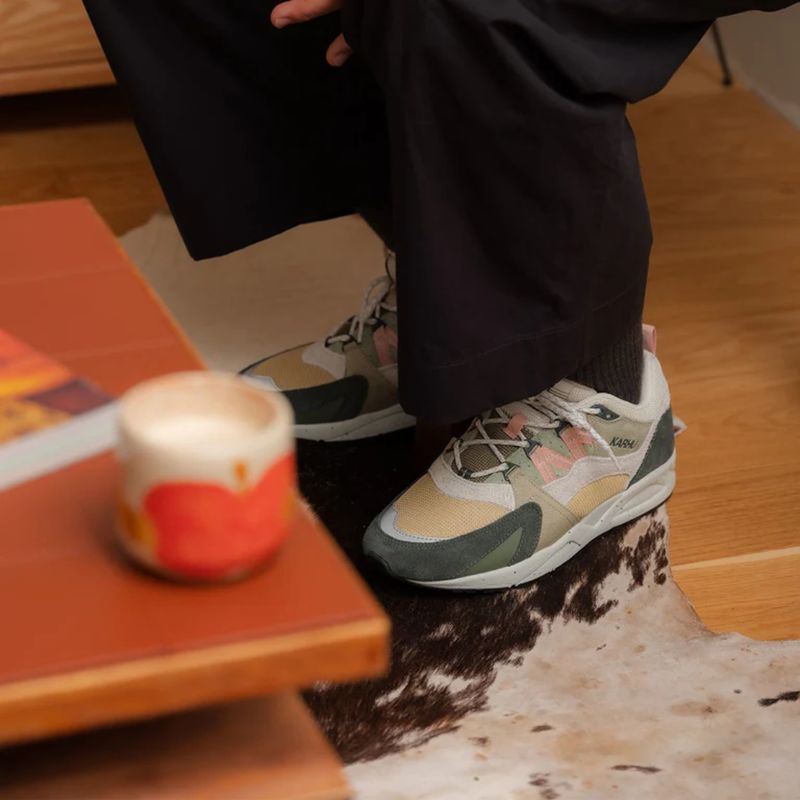Karhu groen Fusion 2.0 unisex sneaker