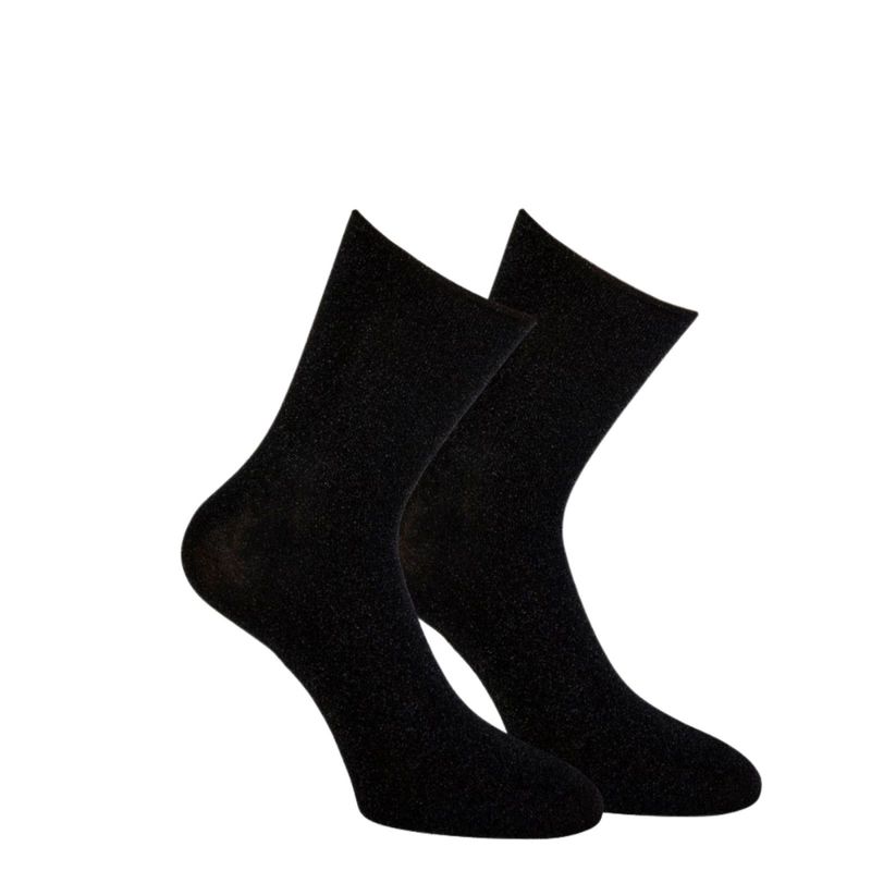 MarcMarcs zwart blackpool dames sokken