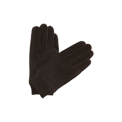 NN07 bruin Suede Rib heren Glove 9151