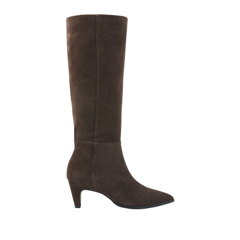 Via Vai donkerbruin suede Lina Perri dames laars