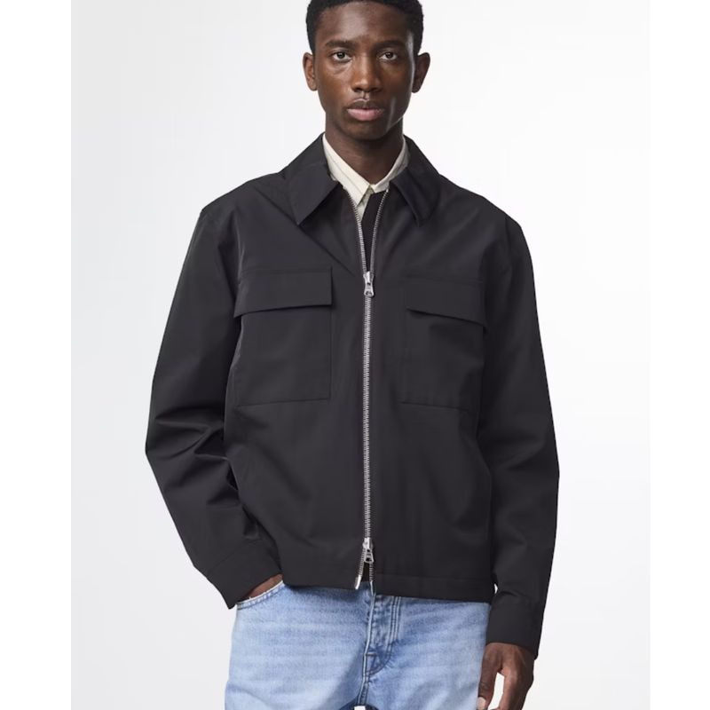 NN07 zwart Alban heren jacket 8240