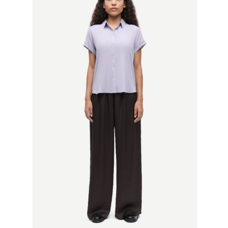 Samsoe Samsoe black coffee Sahelena dames trousers 12959