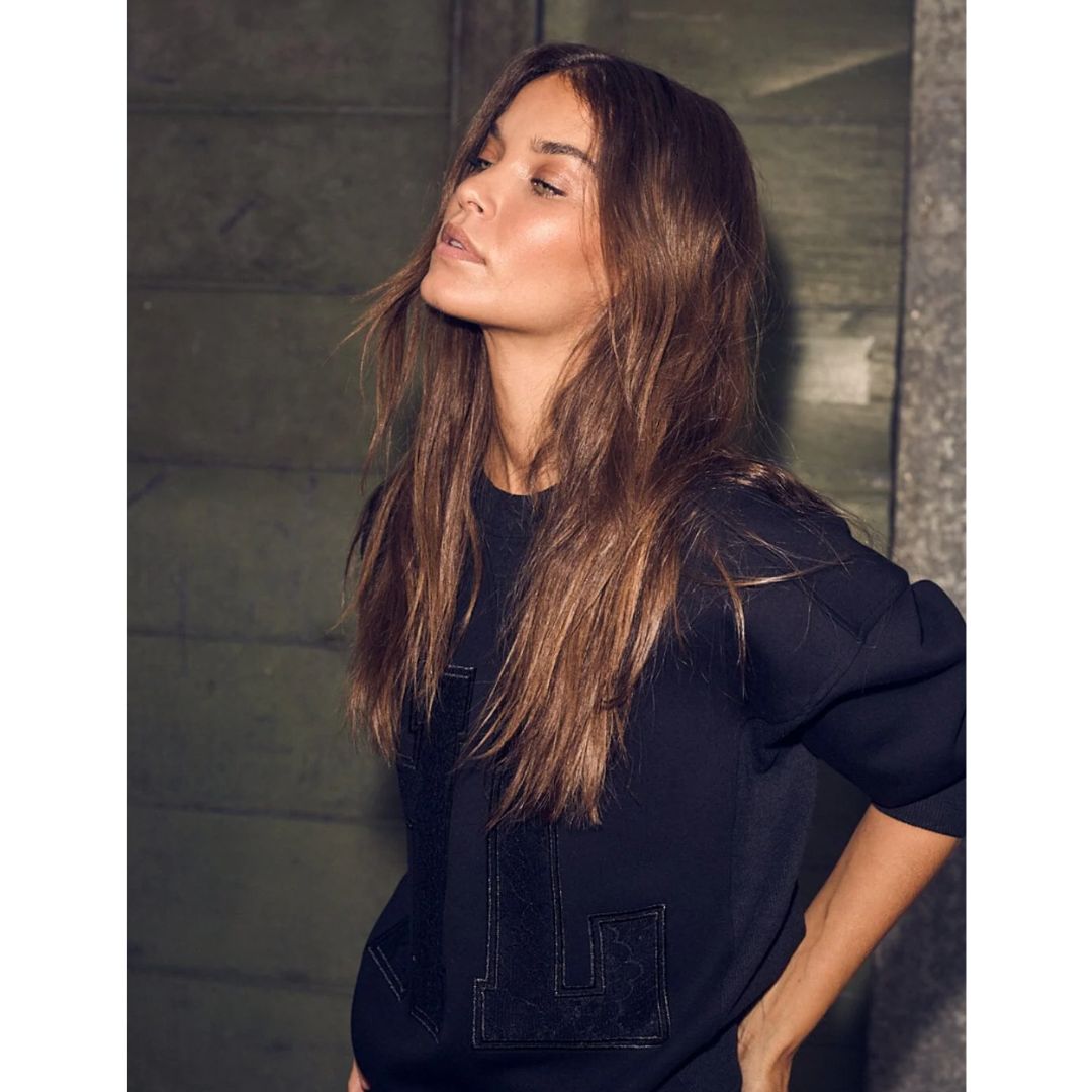 Haute L’Amitié zwart Lace Application dames Sweater