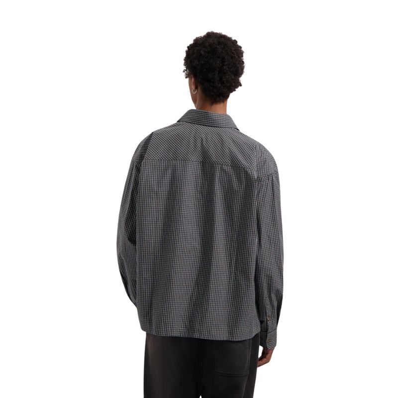 Olaf Hot Fudge Checked Boxy heren Shirt