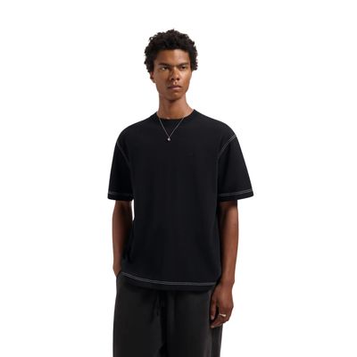 Olaf black Contrast Signature heren Tee