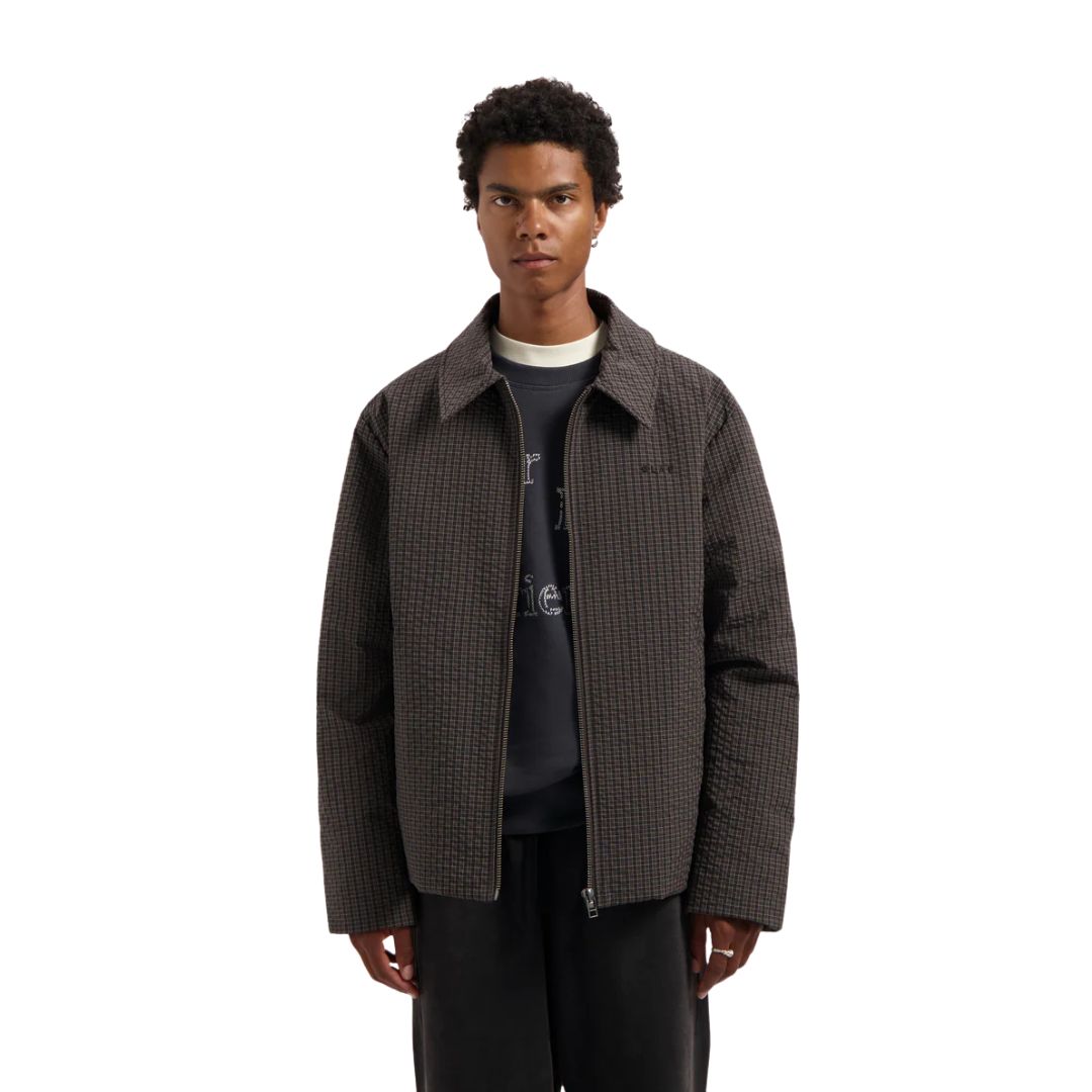 Olaf Hot Fudge Checked Padded Coach heren Jacket