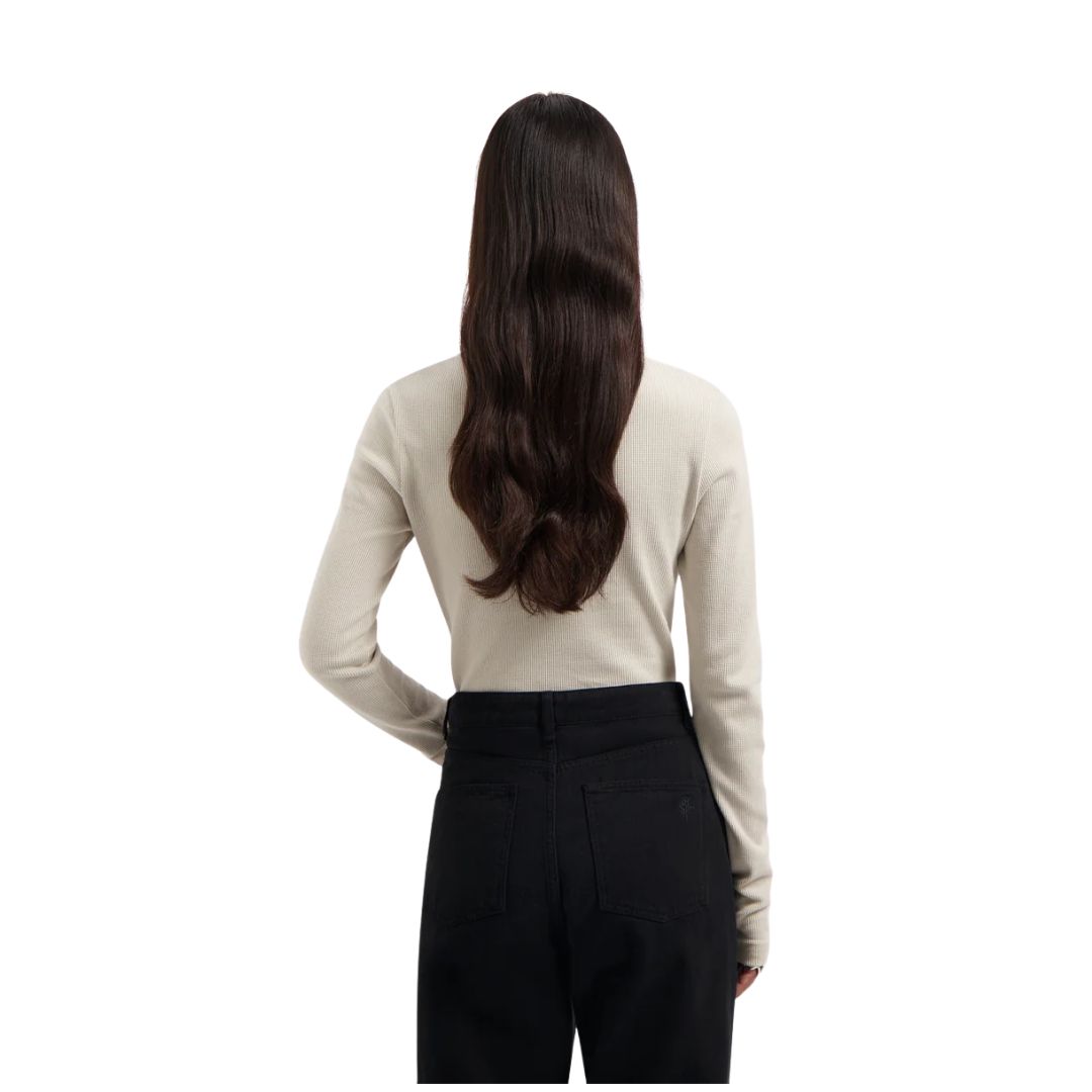 Olaf cement Waffle Top Long Sleeve dames Olaf cement Waffle Top Long Sleeve dames