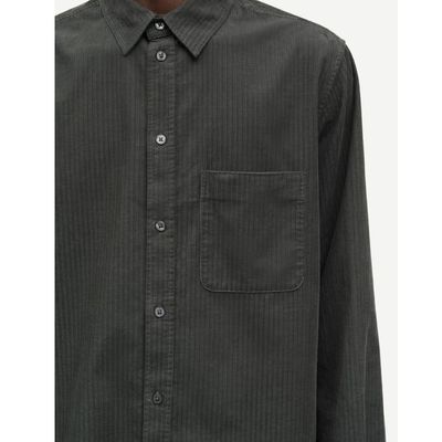 Samsoe Samsoe dark evergreen Saryan J heren shirt 15708