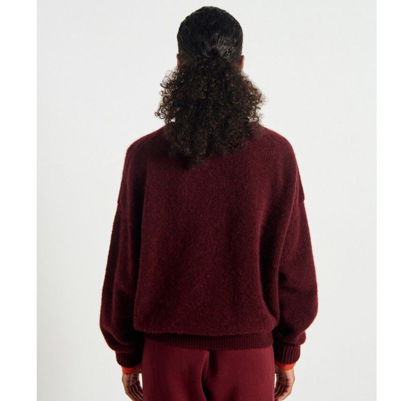 American Vintage bordeaux Vitow dames trui