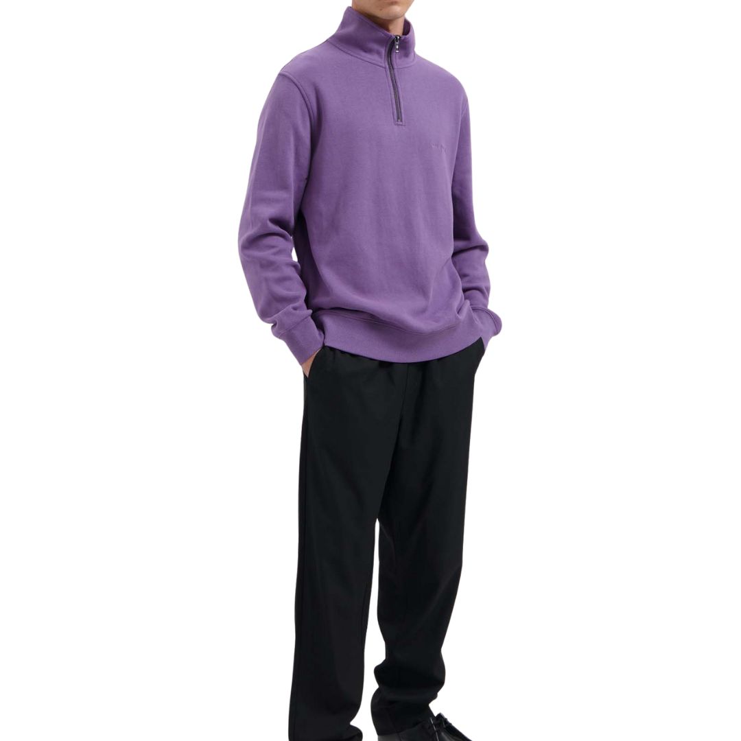 Law of the Sea mulled grape Mind heren sweater