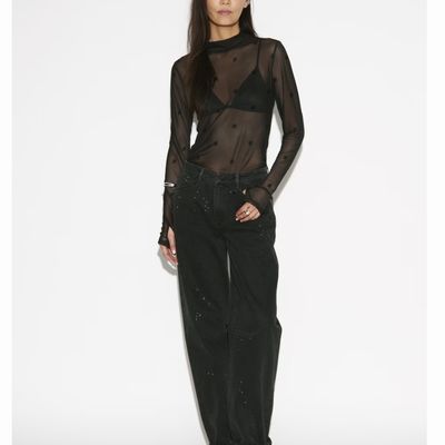 Dante6 zwart Circe flock top