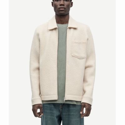 Samsoe Samsoe oatmeal Hannis fill zip 14612