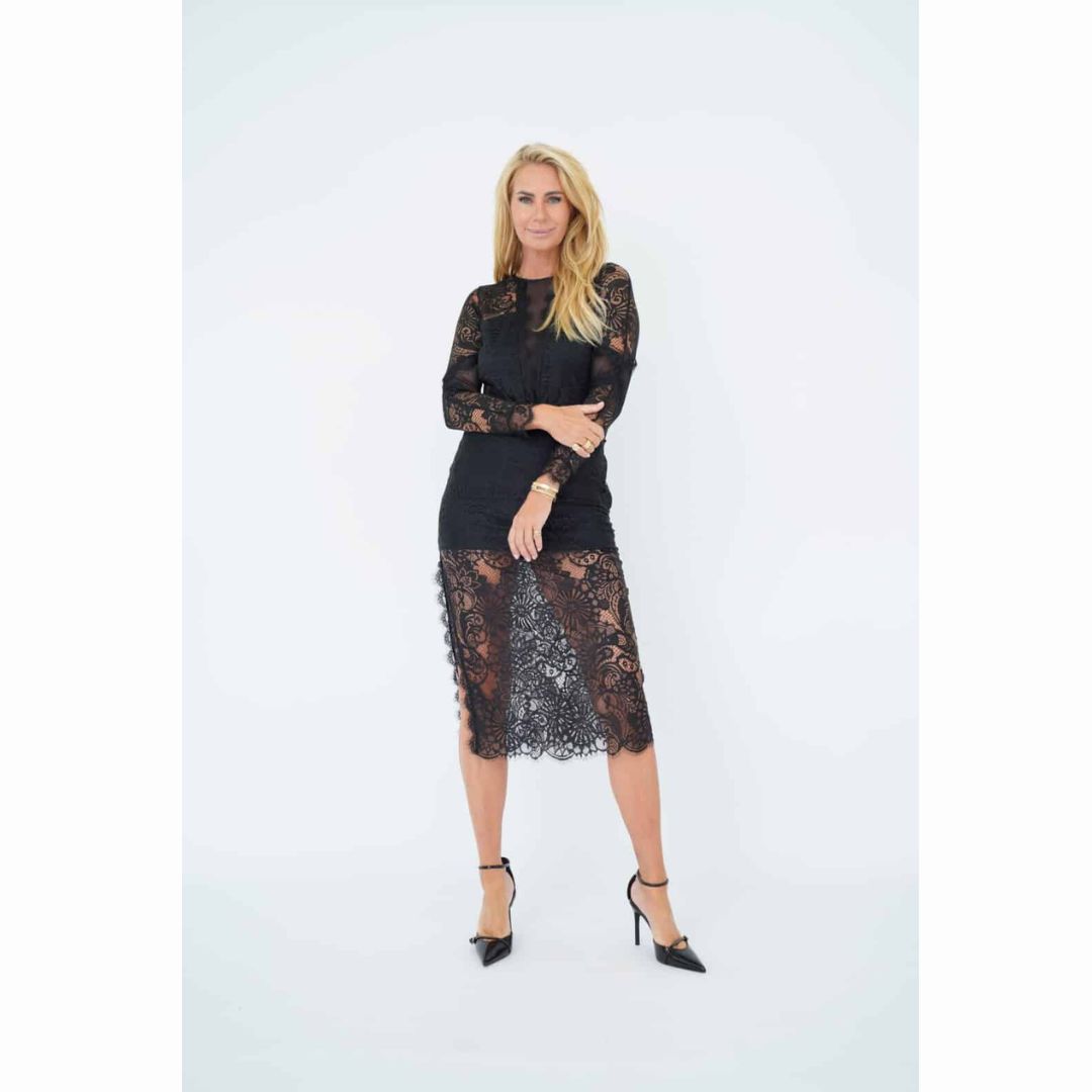 Est'Seven Black Naira Skirt