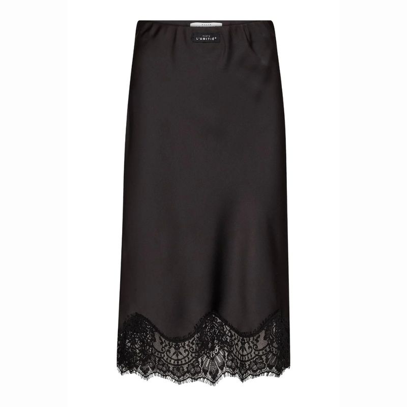Haute L’Amitié Black Naomi Lingerie Pencil Skirt