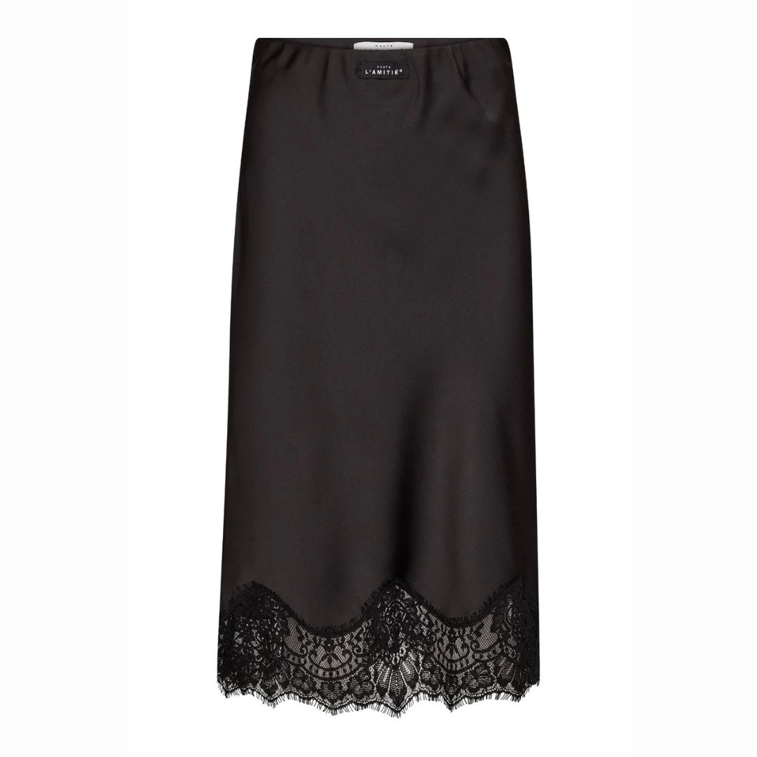 Haute L’Amitié Black Naomi Lingerie Pencil Skirt Haute L’Amitié Black Naomi Lingerie Pencil Skirt