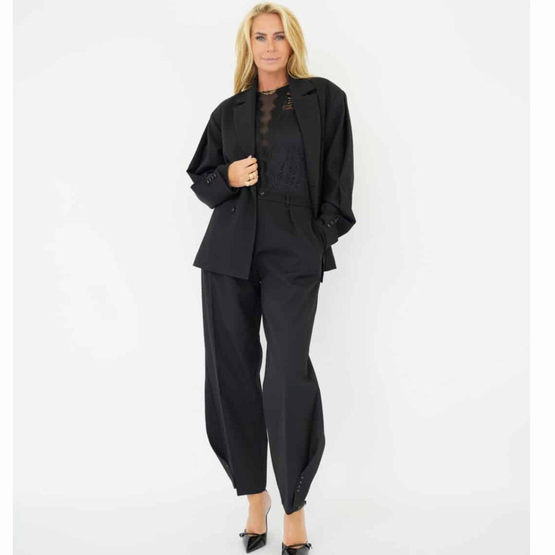 Est'Seven Black Loua Pantalon