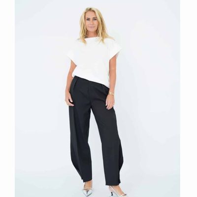 Est'Seven White Meryem Top