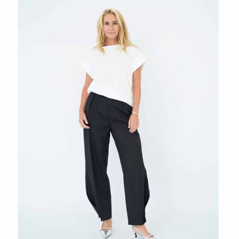 Est'Seven White Meryem Top Dames Est'Seven White Meryem Top