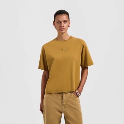 Olaf Medal Bronze Retro Logo Boxy Tee