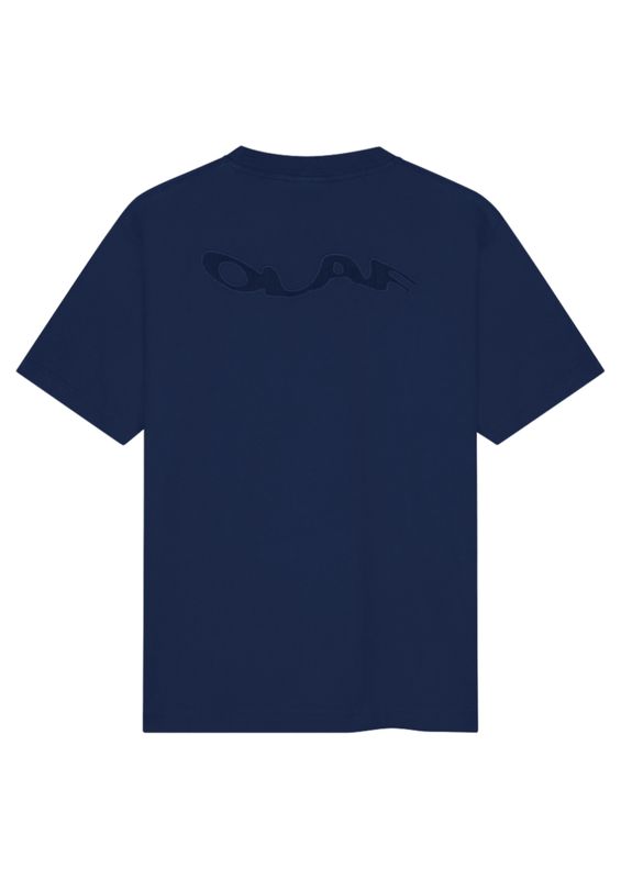 Olaf navy Ripstop Applique Relaxed Tee