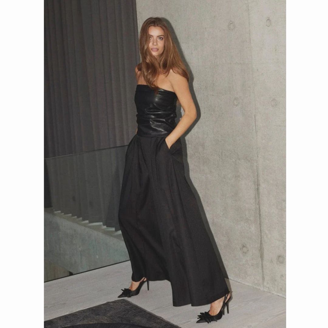 Co'Couture Black GittCC Corsage, Maat: XS