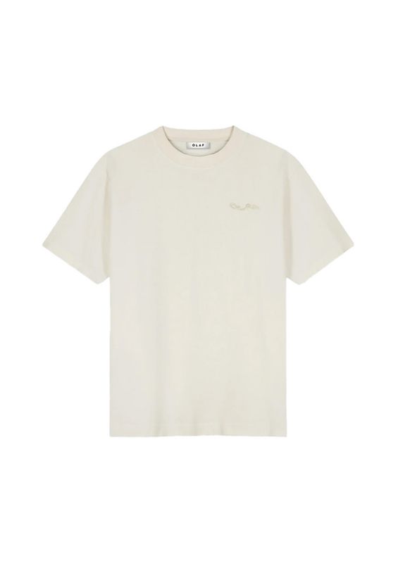 Olaf off white Ripstop Applique Relaxed Tee