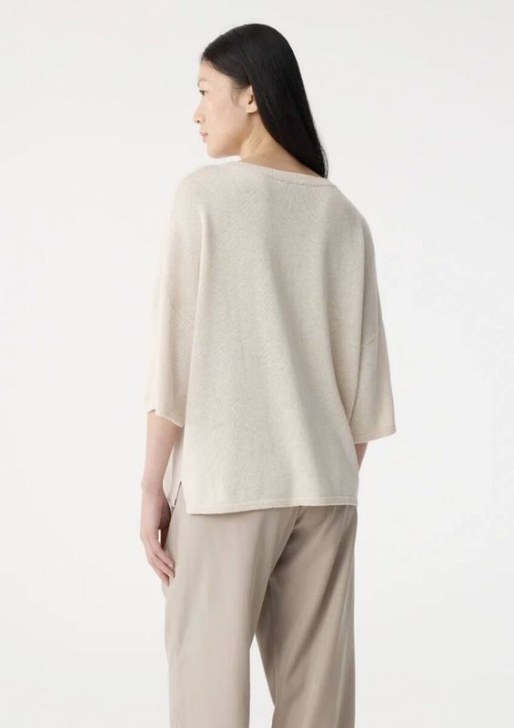 Knit-ted Creme Ilona Pullover