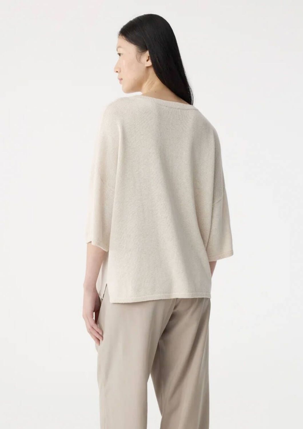 Knit-ted Creme Ilona Pullover Knit-ted Creme Ilona Pullover