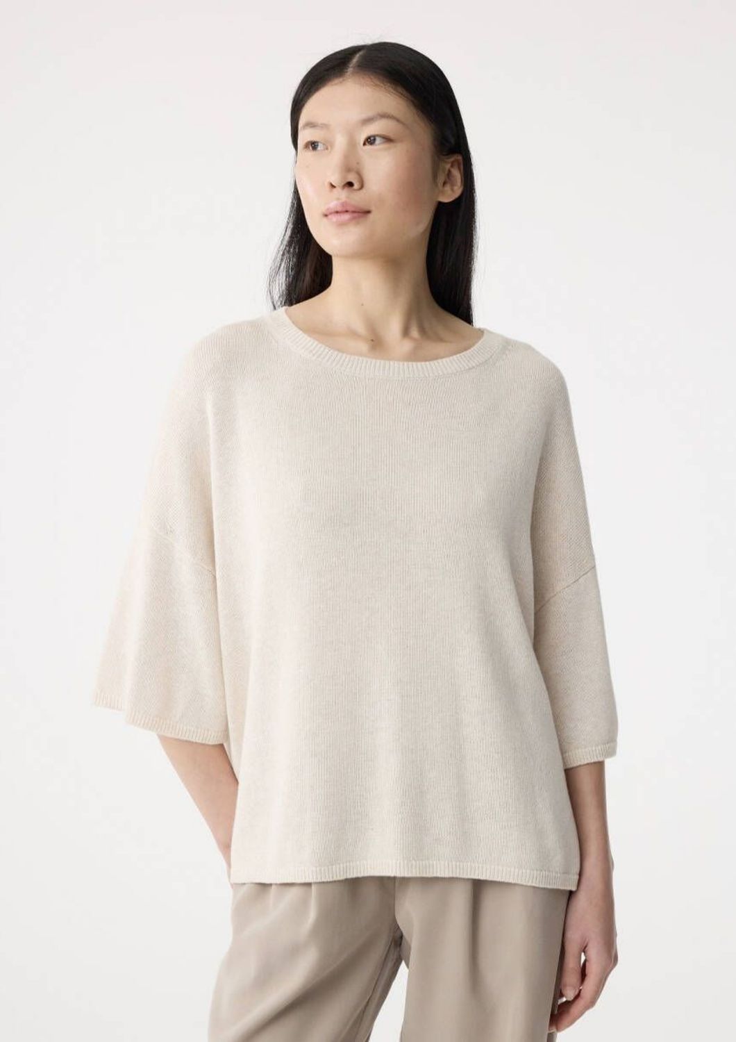 Knit-ted Creme Ilona Pullover