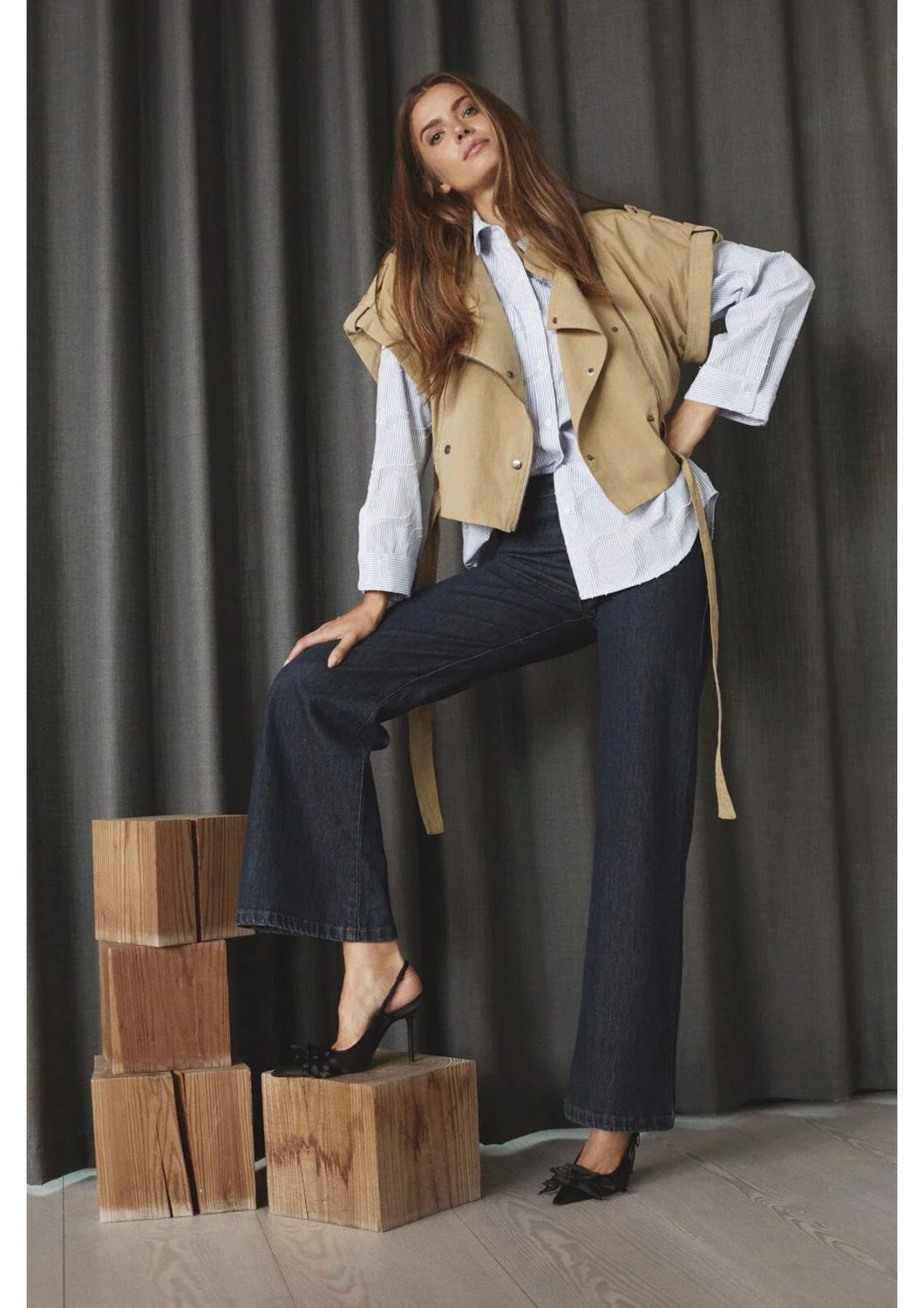 Co'Couture Sand KeshaCC Cargo Vest