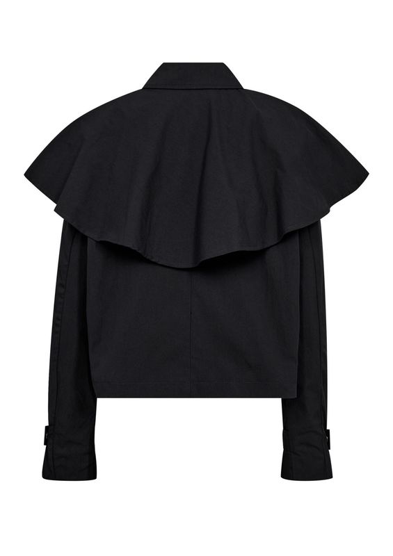 Co'Couture Black KeshaCC Cape Jacket