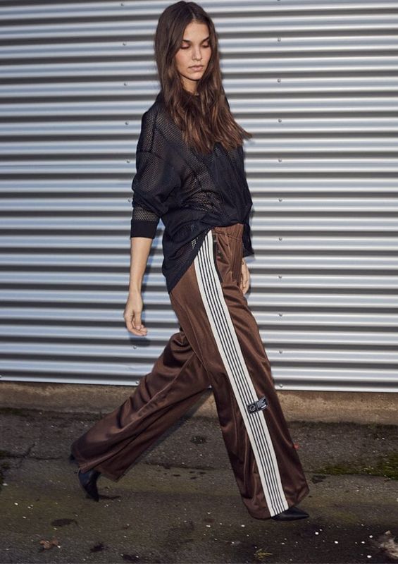 Haute L’Amitié Mocca Baggy Track Pants