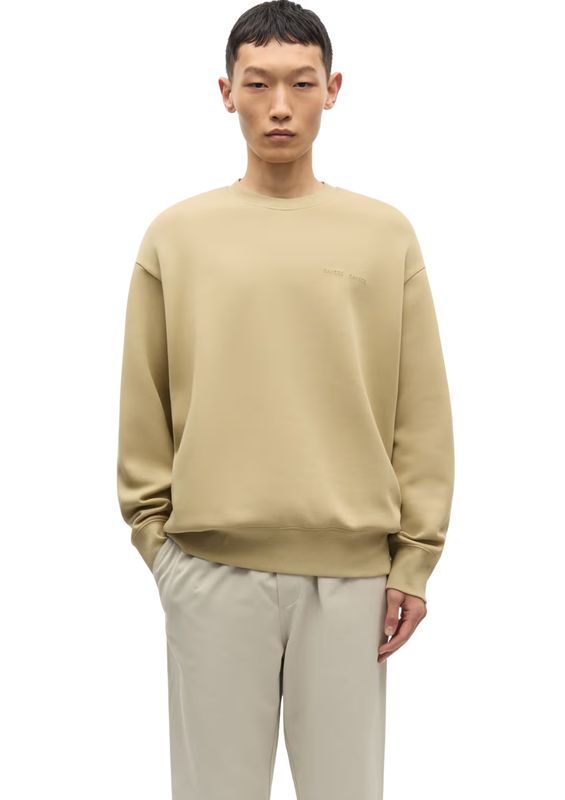 Samsoe Samsoe Olive gray Saethan sweatshirt 15921