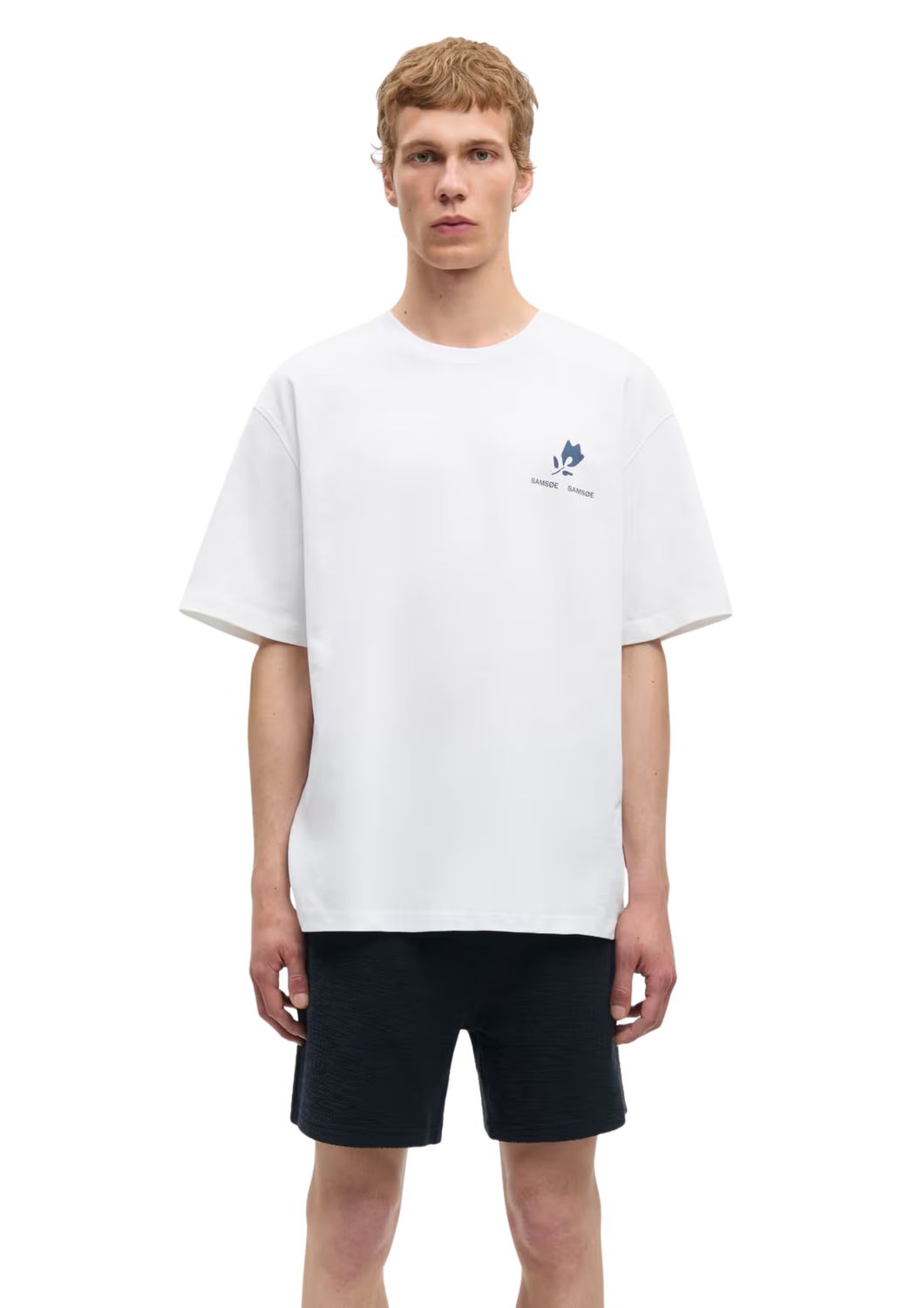 Samsoe Samsoe Blue Stamp Sacohen t-shirt 11725