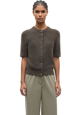 Samsoe Samsoe Major Brown Sanoura ss cardigan 15556