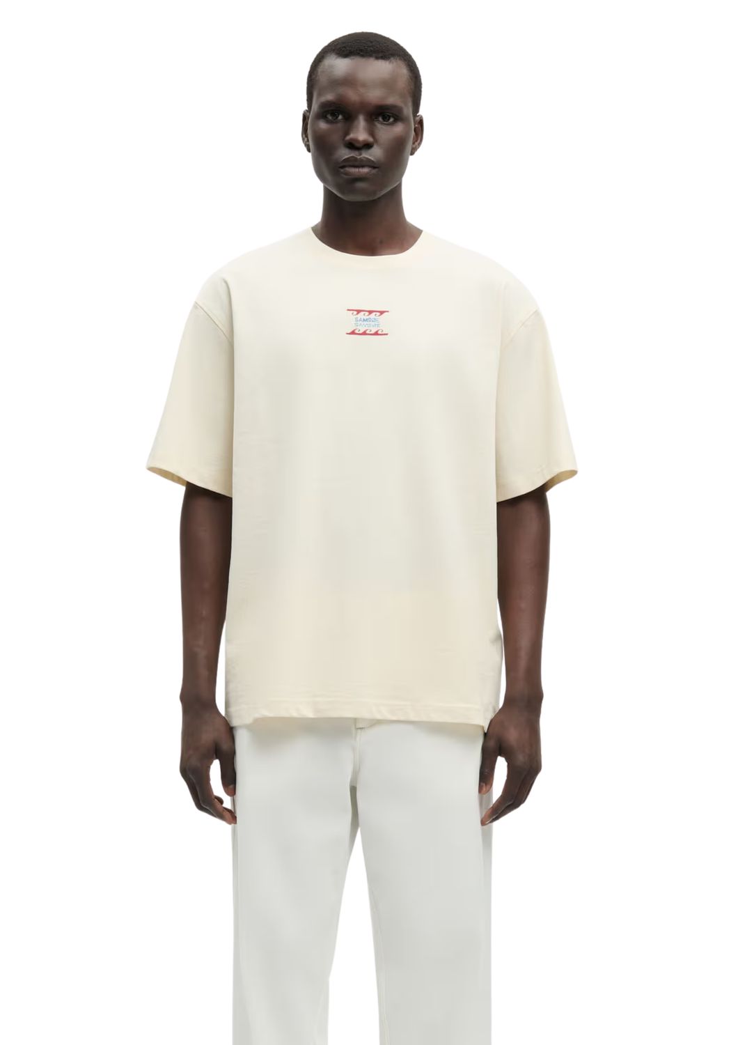 Samsoe Samsoe Neutral Leisure Sagergei t-shirt 15316